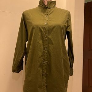 Military green shirt